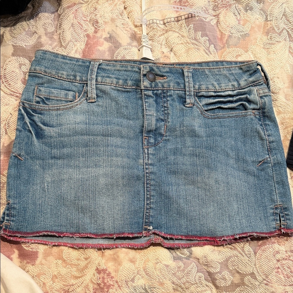 Forever 21 Blue Denim Mini Skirt vintage